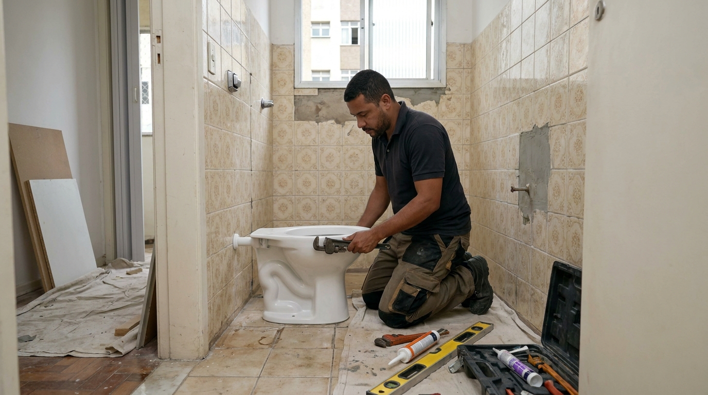 Reforço de vedação sanitária em Natal-RN